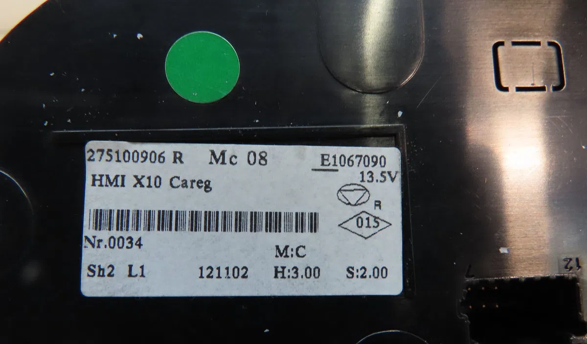 Commande de chauffage RENAULT ZOE 2013 occasion