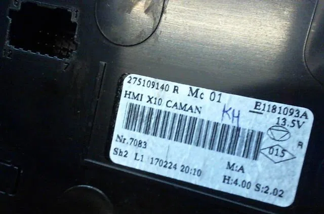 Commande de chauffage Renault ZOE (BFM_) Zoe (2012) 5 portes occasion