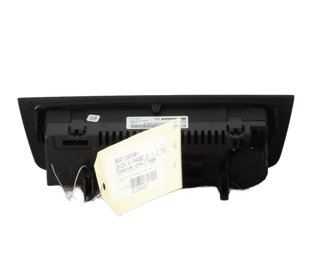 Commande de chauffage Seat IBIZA IV (6J5, 6P1) 1.2 tsi (2010-2012) 5 portes occasion