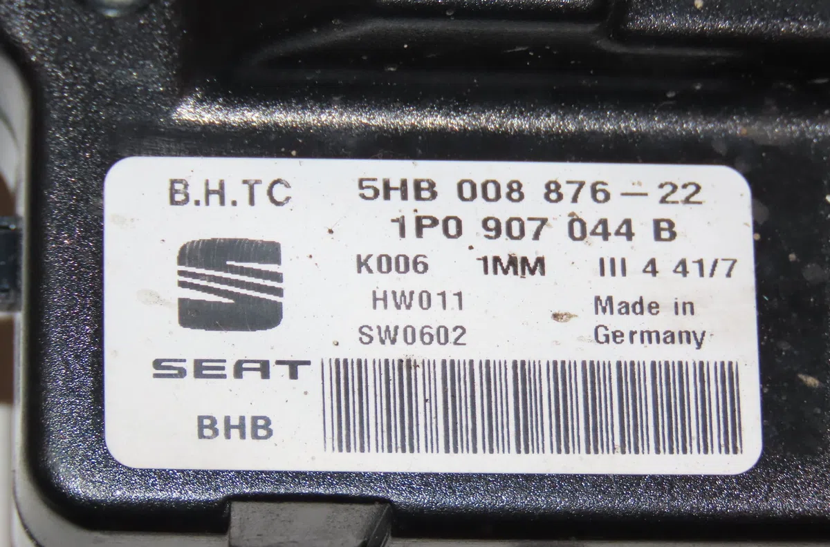 Commande de chauffage Seat LEON (1P1) 2.0 tdi 16v (2005-2012) occasion