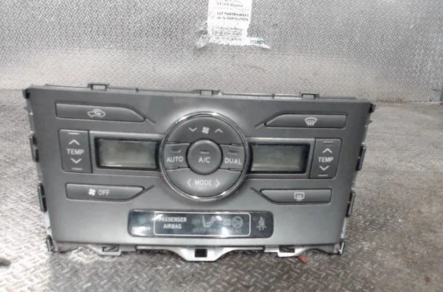 Commande de chauffage TOYOTA AURIS 1 AURIS 1 PHASE 1 occasion