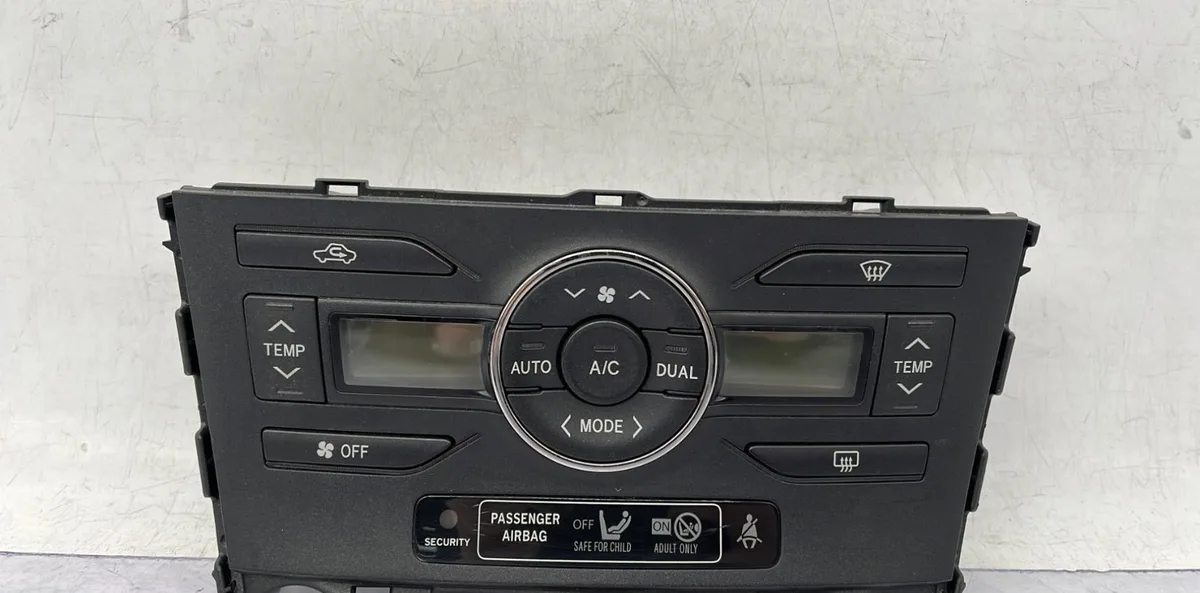 Commande de chauffage TOYOTA AURIS 1 PHASE 2 occasion
