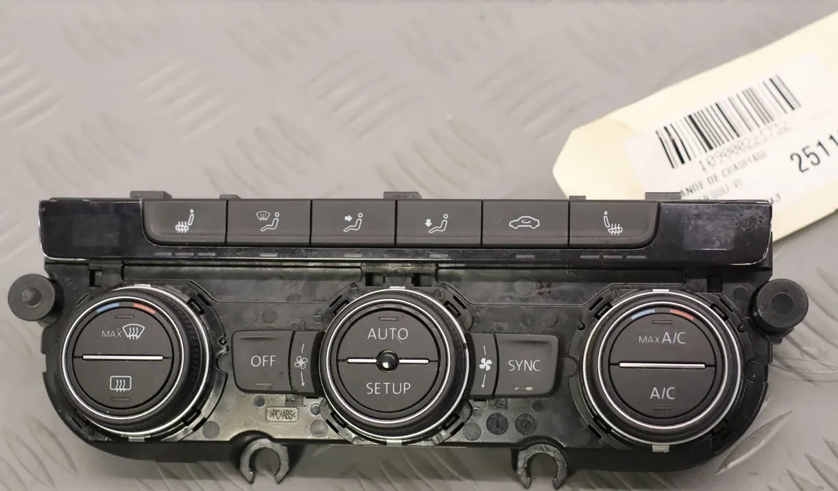 Commande de chauffage Volkswagen GOLF VII (5G1, BQ1, BE1, BE2) 1.2 tsi (2012-2017) occasion