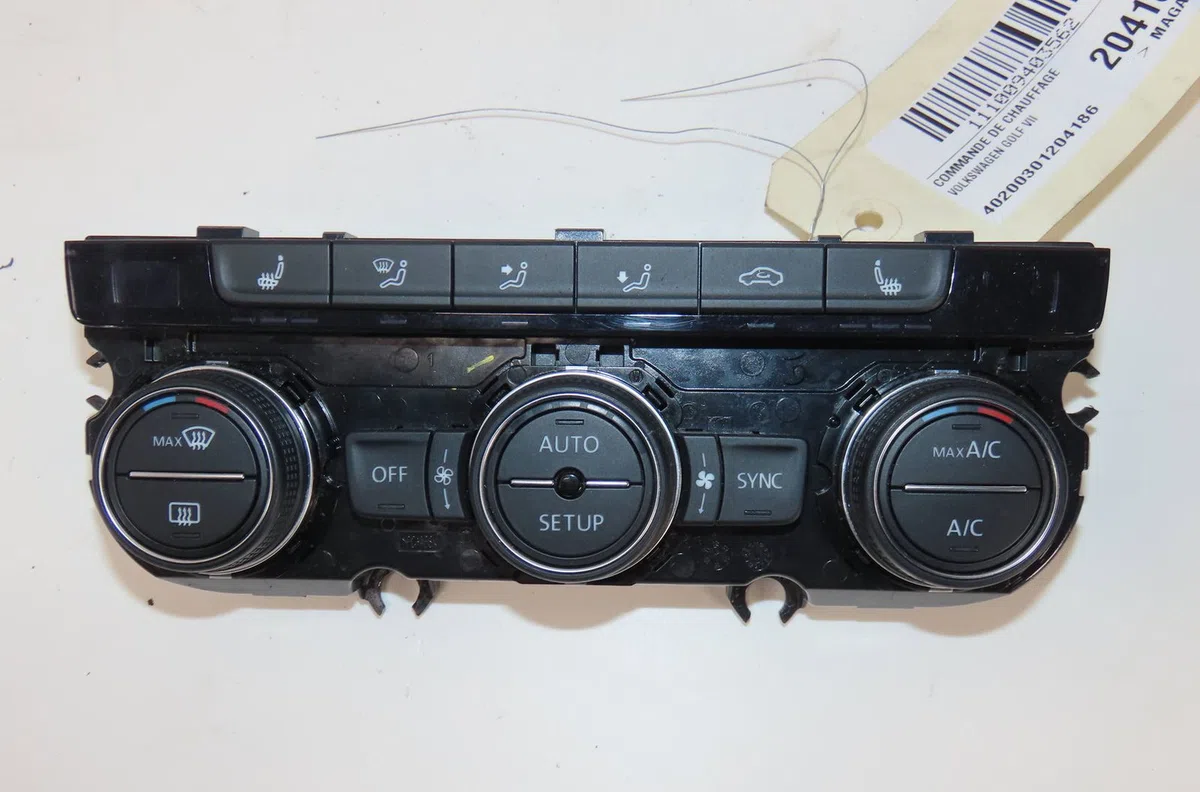Commande de chauffage Volkswagen GOLF VII (5G1, BQ1, BE1, BE2) 1.6 tdi (2012-2017) occasion