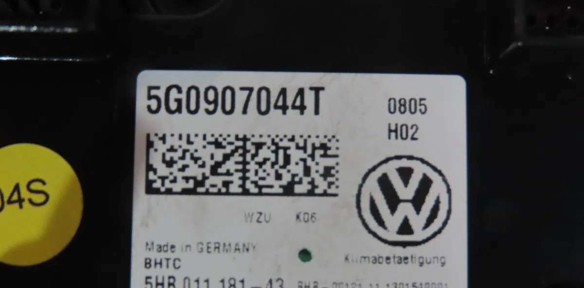 Commande de chauffage Volkswagen GOLF VII (5G1, BQ1, BE1, BE2) 2.0 gti (2013-2020) occasion