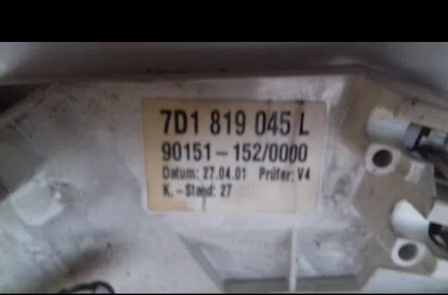 Commande de chauffage Volkswagen TRANSPORTER IV Autobus-Autocar (70B, 70C, 7DB, 7DK, 70J, 70K 2.5 tdi (1995-2003) occasi