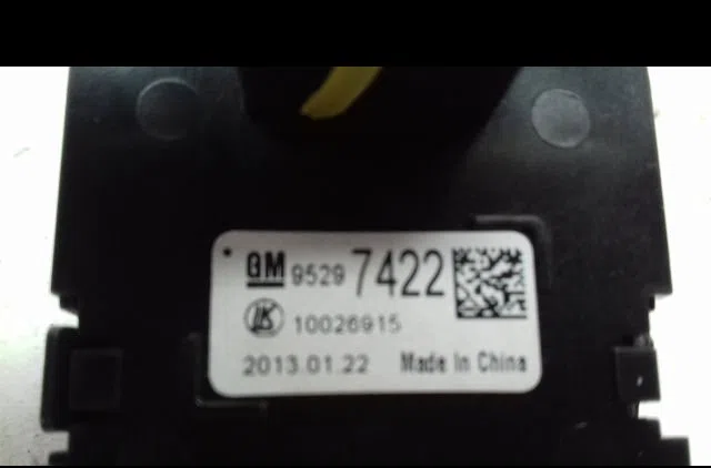 Commande eclairage Opel MOKKA - MOKKA X (J13) 1.7 cdti (_76) (2012) 5 portes occasion