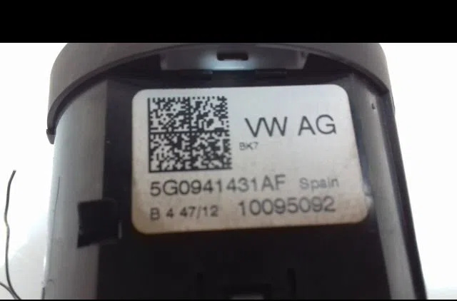 Commande eclairage Seat LEON (5F1) 1.6 tdi (2012-2020) occasion