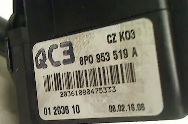 Commande essuie glace Audi A3 (8P1) 2.0 tdi (2003-2012) occasion