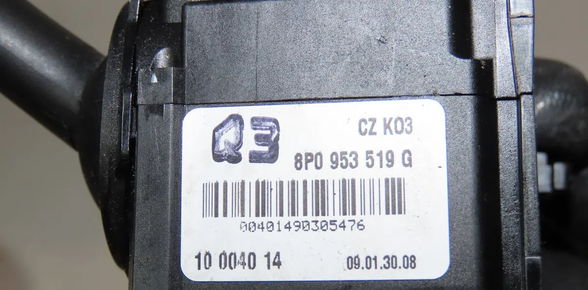 Commande essuie glace Audi A3 Décapotable (8P7) 2.0 tdi (2008-2013) occasion