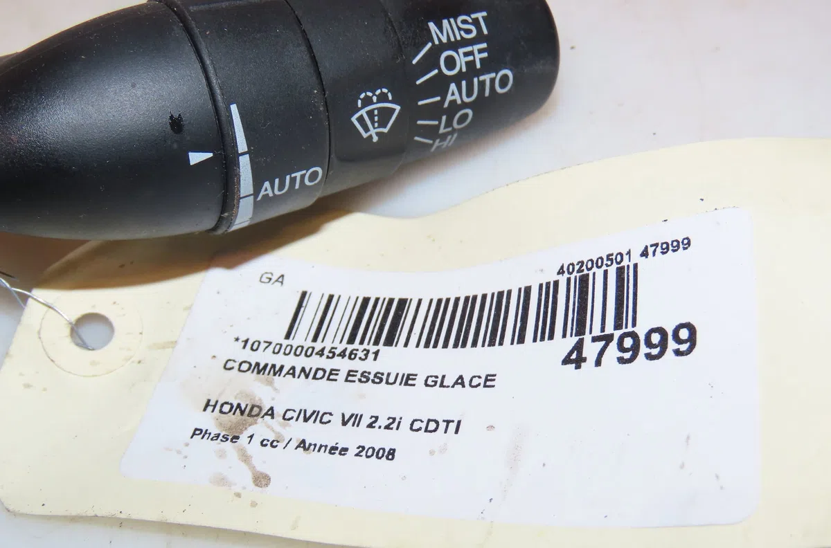 Commande essuie glace Honda CIVIC VIII Hatchback (FN, FK) 2.2 ctdi (fk3) (2005) 5 portes occasion