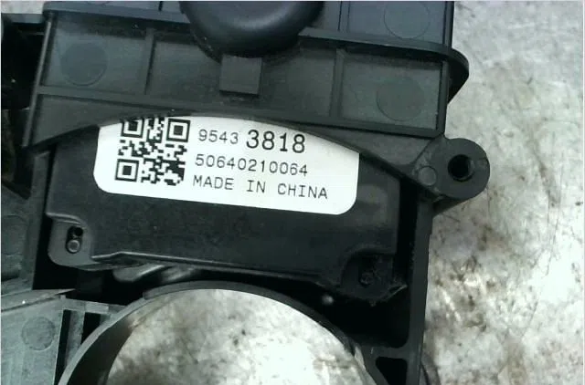 Commande essuie glace Opel ASTRA J (P10) 1.6 cdti (68) (2013-2015) occasion