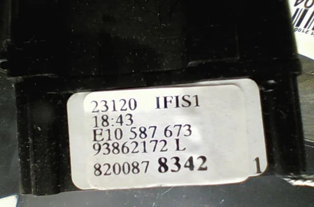 Commande essuie glace Opel VIVARO A Autobus-Autocar (X83) 2.0 cdti (f7, j7, a07) (2006-2014) occasion