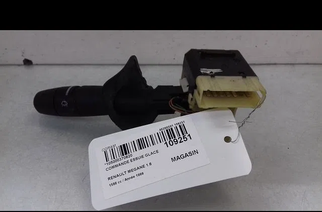 Commande essuie glace Renault MEGANE I Cabriolet (EA0-1_) 1.6 16v (ea04, ea0b, ea11, ea1j) (1999-2003) occasion