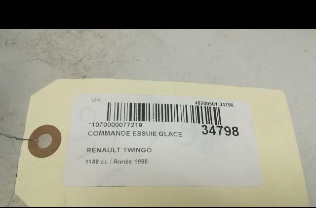 Commande essuie glace RENAULT TWINGO I 1998 occasion