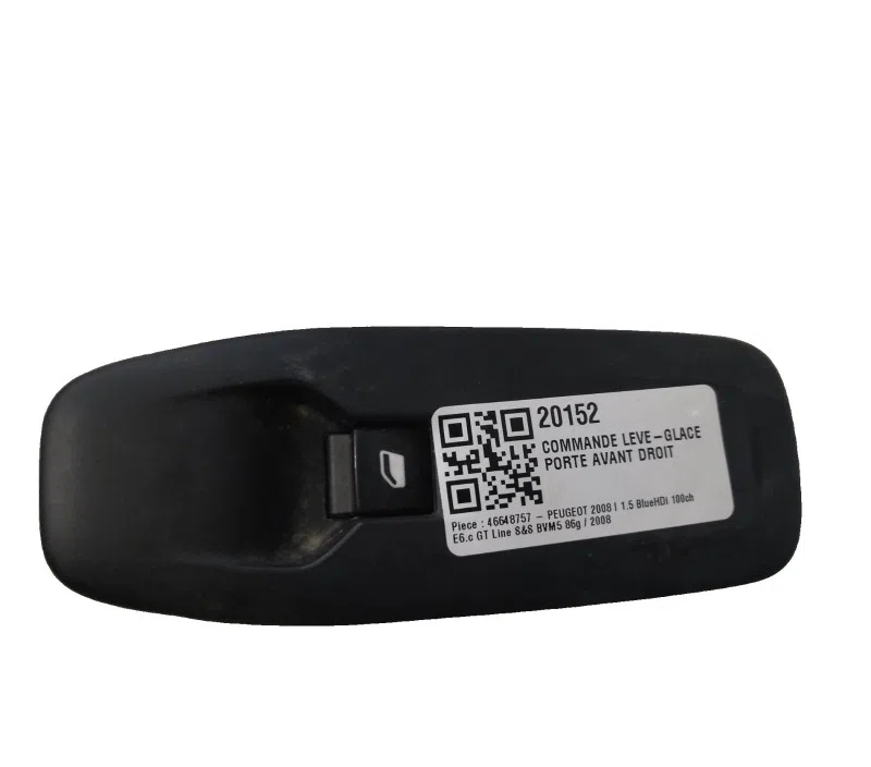 COMMANDE LEVE-GLACE PORTE AVANT DROIT PEUGEOT 2008 I 98242560ZD