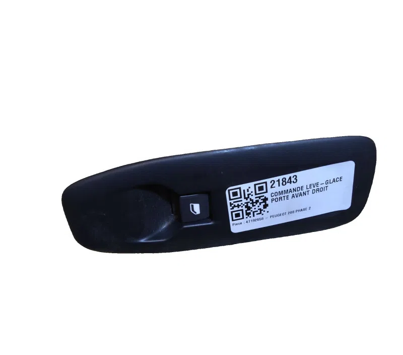 COMMANDE LEVE-GLACE PORTE AVANT DROIT PEUGEOT 208 96751118ZD