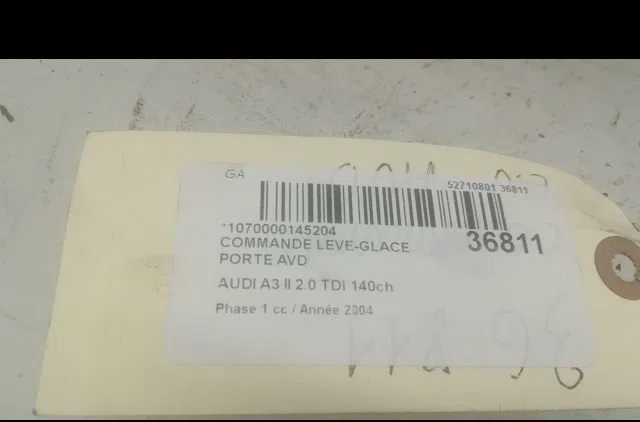 Commande lève-glace porte avant droite Audi A3 (8P1) 2.0 tdi 16v (2003-2012) 3 portes occasion