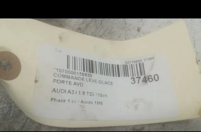 Commande lève-glace porte avant droite AUDI A3 I 1998 occasion
