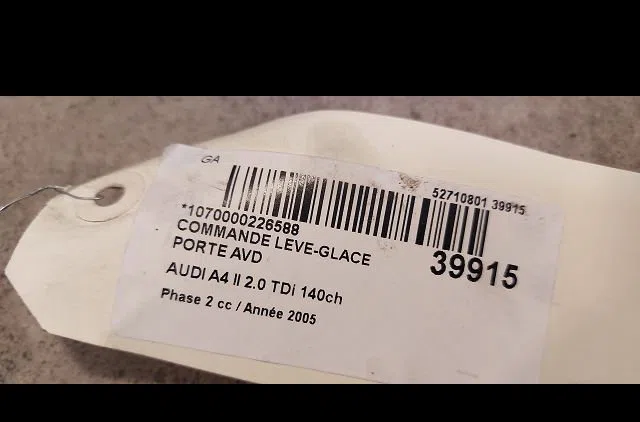 Commande lève-glace porte avant droite Audi A4 B7 (8EC) 2.0 tdi 16v (2004-2008) 4 portes occasion