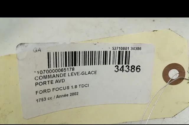 Commande lève-glace porte avant droite FORD FOCUS I 2002 occasion