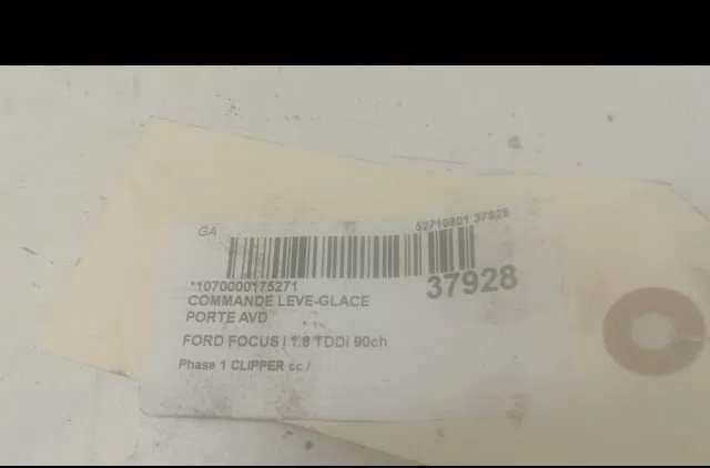 Commande lève-glace porte avant droite Ford FOCUS I Clipper (DNW) 1.8 turbo di - tddi (1999-2004) occasion