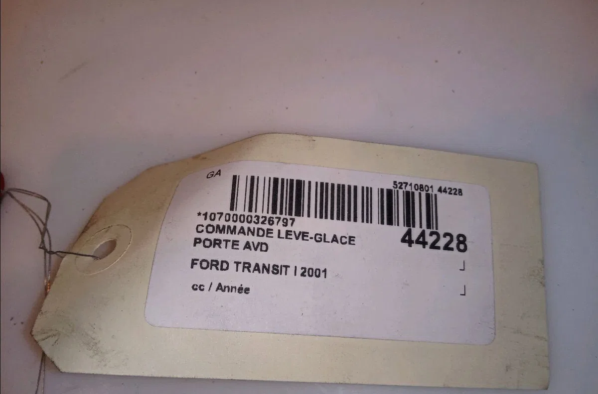 Commande lève-glace porte avant droite Ford TRANSIT Camionnette (FA_ _) 2.0 di (fae_, faf_, fag_) (2000-2006) occasion