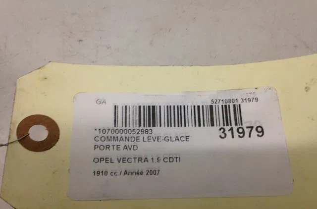 Commande lève-glace porte avant droite Opel VECTRA C GTS (Z02) 1.9 cdti (f68) (2004-2009) occasion