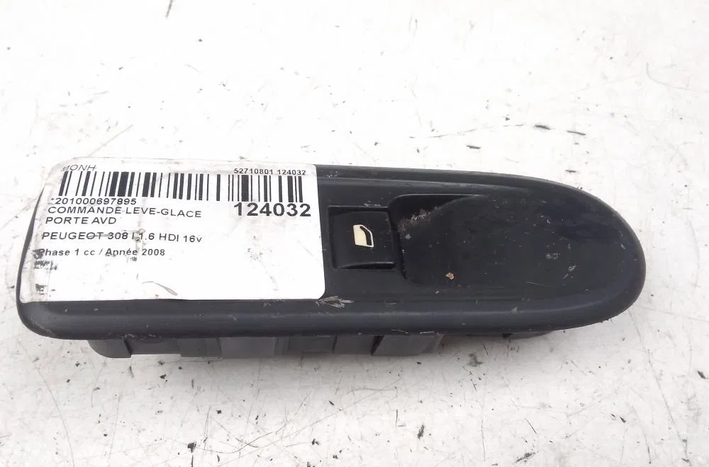 Commande lève-glace porte avant droite PEUGEOT 308 I 2008 occasion