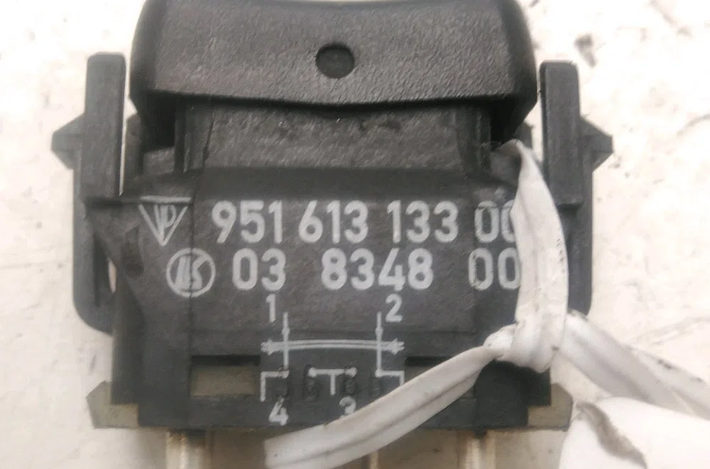 Commande lève-glace porte avant droite Porsche 944 2.5 s (1986-1988) occasion