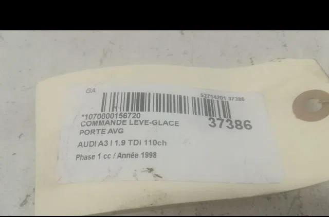 Commande lève-glace porte avant gauche Audi A3 (8L1) 1.9 tdi (1996-2001) occasion