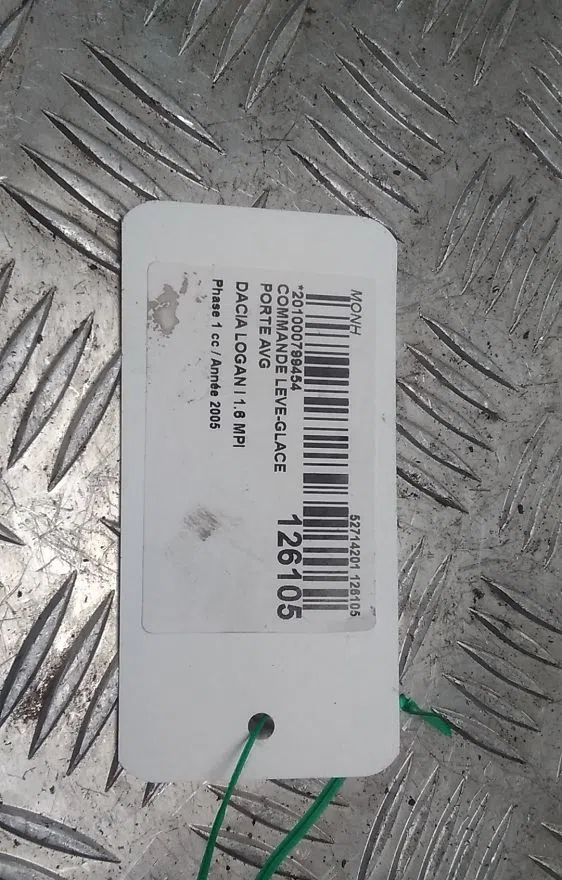 Commande lève-glace porte avant gauche Dacia LOGAN (LS_) 1.6 (lsob, lsod, lsof, lsoh) (2004) occasion