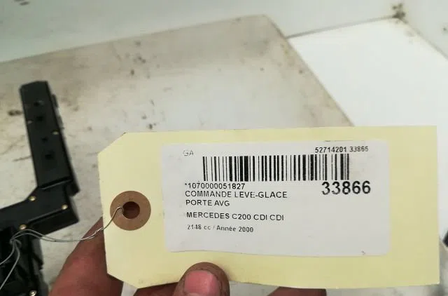Commande lève-glace porte avant gauche MERCEDES CLASSE C I 2000 occasion