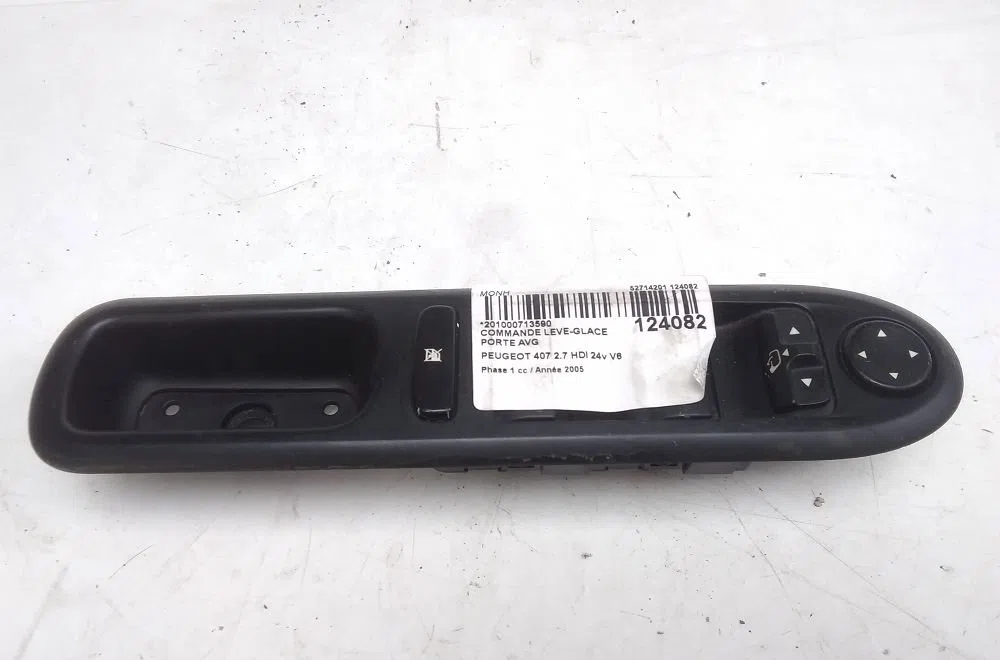 Commande lève-glace porte avant gauche PEUGEOT 407 2005 occasion