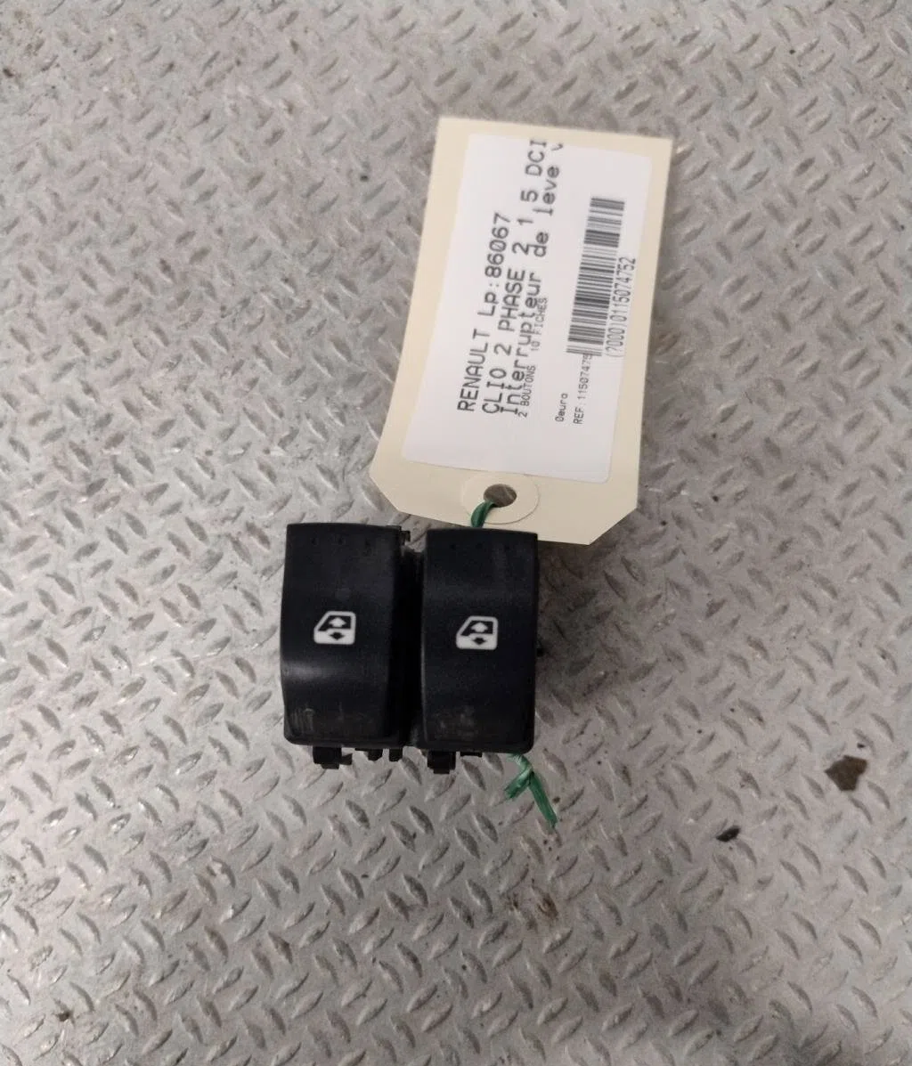 Commande lève-glace porte avant gauche RENAULT CLIO 2 CLIO 2 PHASE 2 occasion