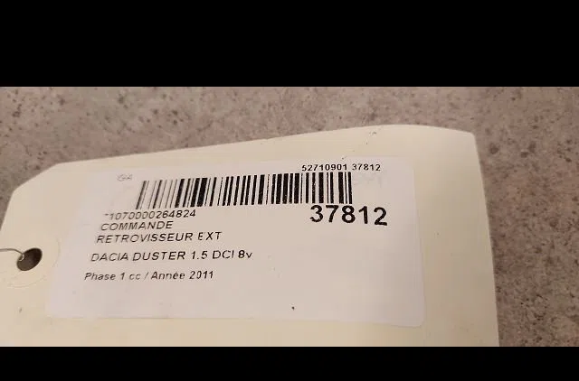 Commande rétroviseurs extérieures électriques Dacia DUSTER (HS_) 1.5 dci (hsmc) (2010-2018) occasion