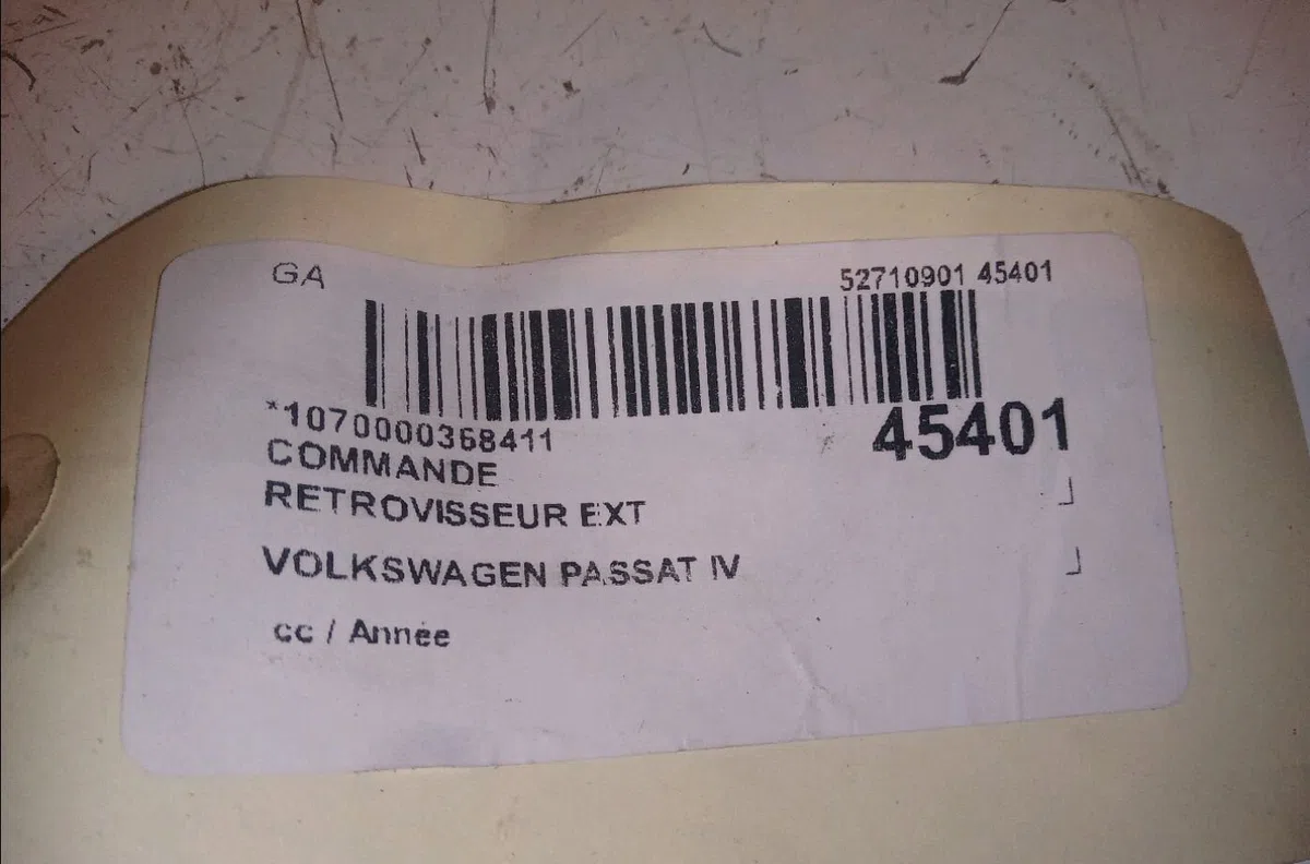 Commande rétroviseurs extérieures électriques Volkswagen PASSAT B6 Variant (3C5) 2.0 tdi (2005-2010) 5 portes occasion