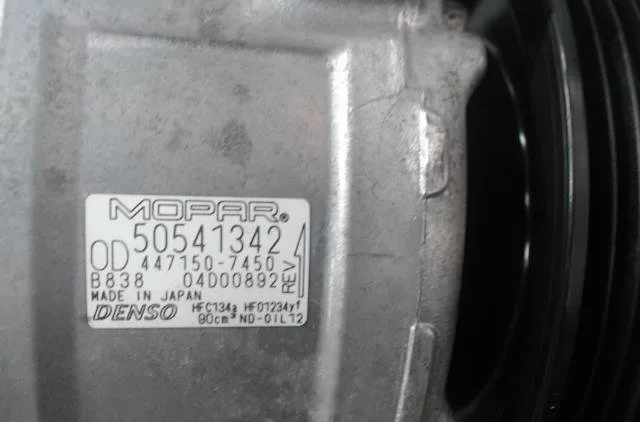 Compresseur air conditionne Fiat FIORINO Camionnette-Monospace (225_) 1.4 natural power (225bxc1a, 225axc1a) (2008) occa