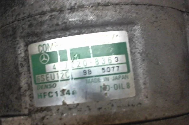 Compresseur air conditionne Mercedes-benz CLASSE A (W168) A 170 cdi (168.008) (1998-2001) occasion