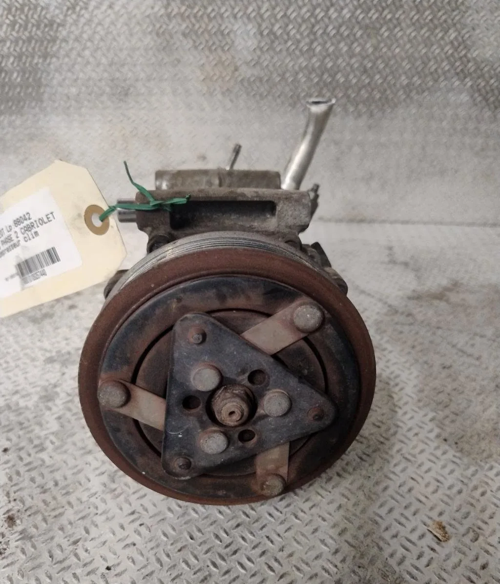 Compresseur air conditionne Peugeot 206 CC (2D) 1.6 16v (2dnfuf, 2dnfur) (2000-2007) 2 portes occasion