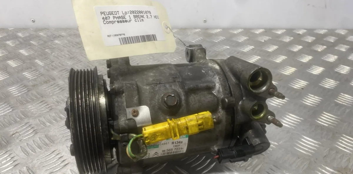 Compresseur air conditionne PEUGEOT 407 PHASE 1 BREAK occasion