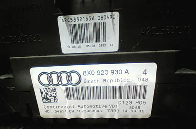 Compteur Audi A1 (8X1, 8XK) 1.6 tdi (2011-2015) 3 portes occasion