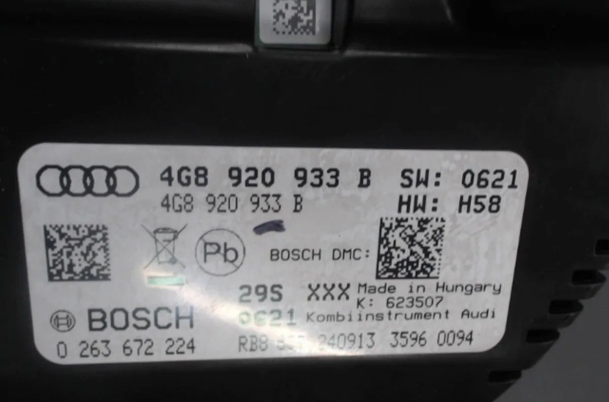 Compteur Audi A6 C7 Avant (4G5, 4GD) 3.0 tdi quattro (2011-2018) occasion
