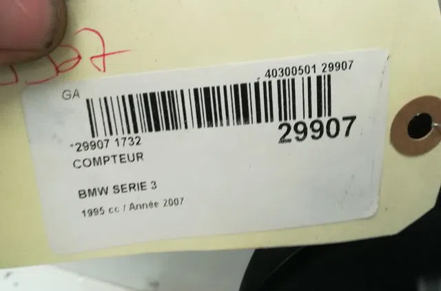 Compteur B.M.W. SERIE 3 V 2007 occasion