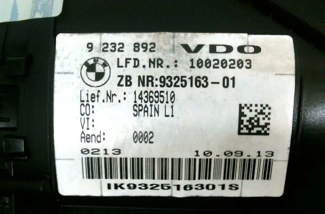 Compteur BMW SERIE 1 occasion
