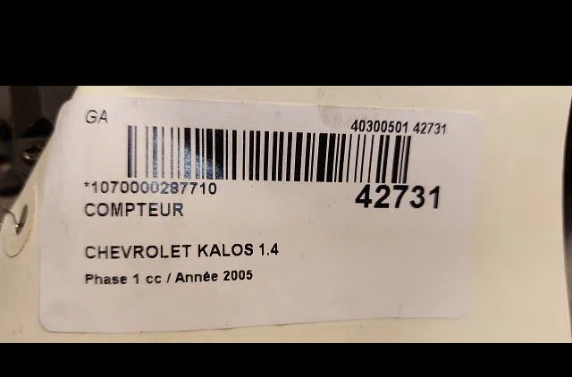 Compteur Chevrolet AVEO - KALOS 3-5 portes (T200) 1.4 (2005-2008) occasion