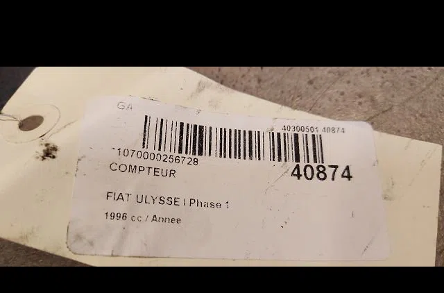 Compteur Fiat ULYSSE (220_) 2.0 (220.ac5) (1994-2002) occasion
