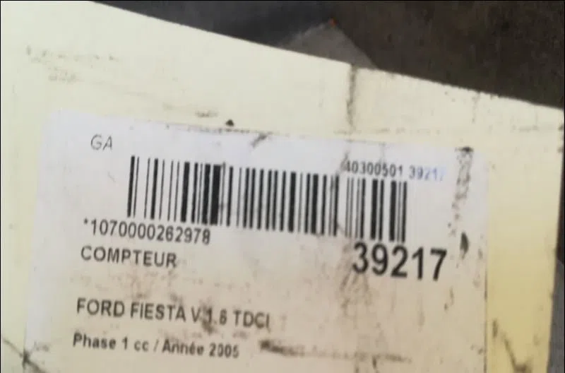 Compteur Ford FIESTA V (JH_, JD_) 1.6 tdci (2004-2008) occasion