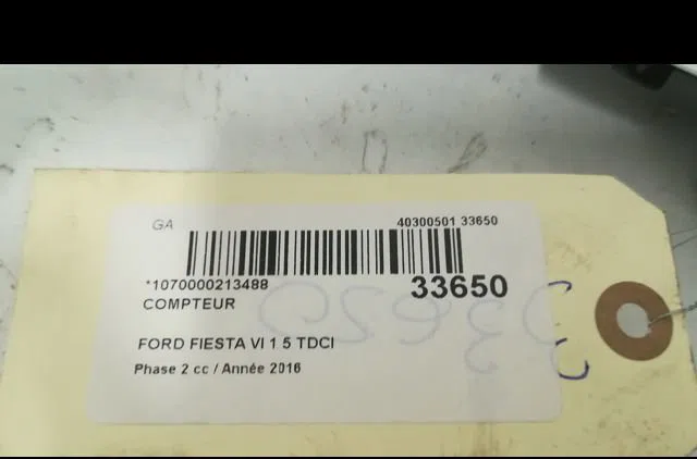 Compteur Ford FIESTA VI Van 1.5 tdci (2012) occasion