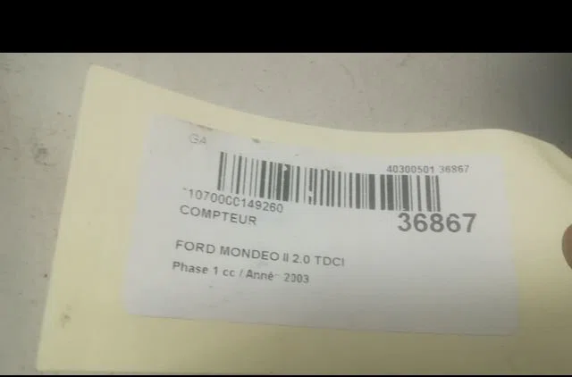 Compteur Ford MONDEO III (B5Y) 2.0 16v tddi - tdci (2000-2007) 5 portes occasion